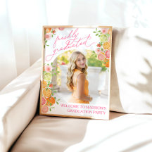 Placa de Boas-Vindas de Cítrico Floral Recém-Forma