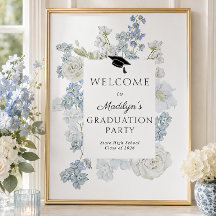 Placa de Boas-Vindas para Festa de Formatura com F