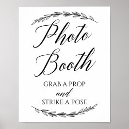Póster Placa de Casamento – Cabine de Fotos Placa de Casa