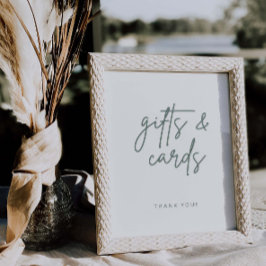 Poster Placa de Decoração de Mesa de Casamento com Letra 
