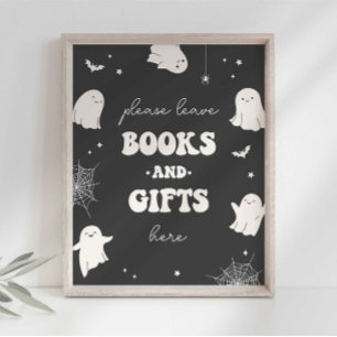 Poster Placa de Festa Little Boo Books and Gifts