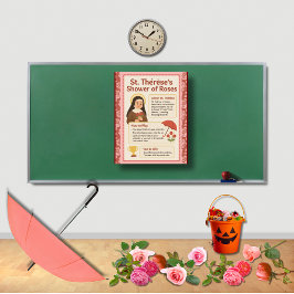 Poster Placa de jogo católica da festa de todos os santos
