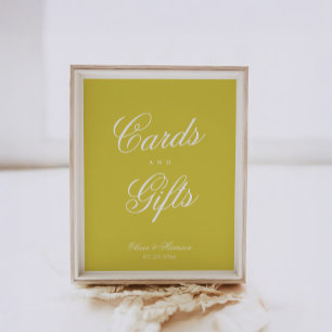 Poster Placa de mesa Citrus Yellow Island Old Money