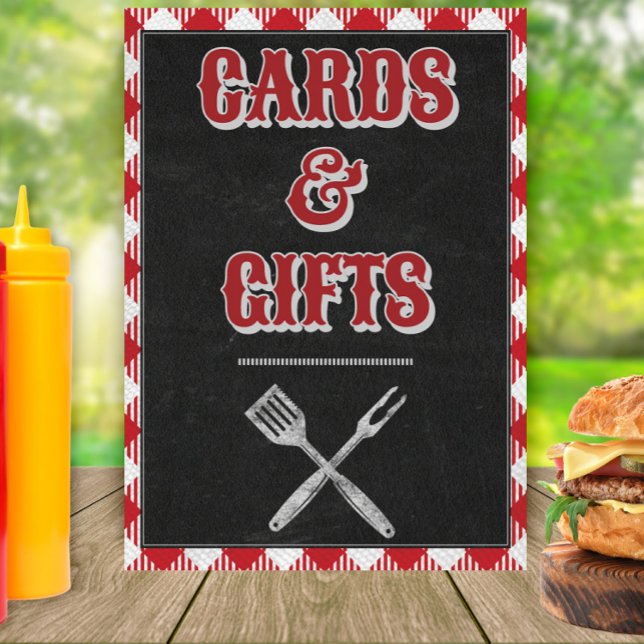 Poster Placa de mesa de cartões de aniversário e presente (Criador carregado)