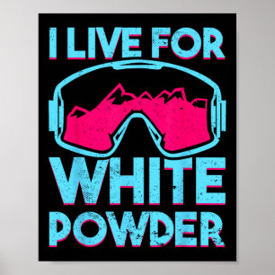 Poster Placa de neve retrô Ski Óculos Vintage 80s 90s Esq