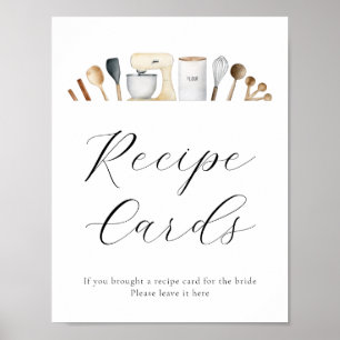 Poster Placa de Receita