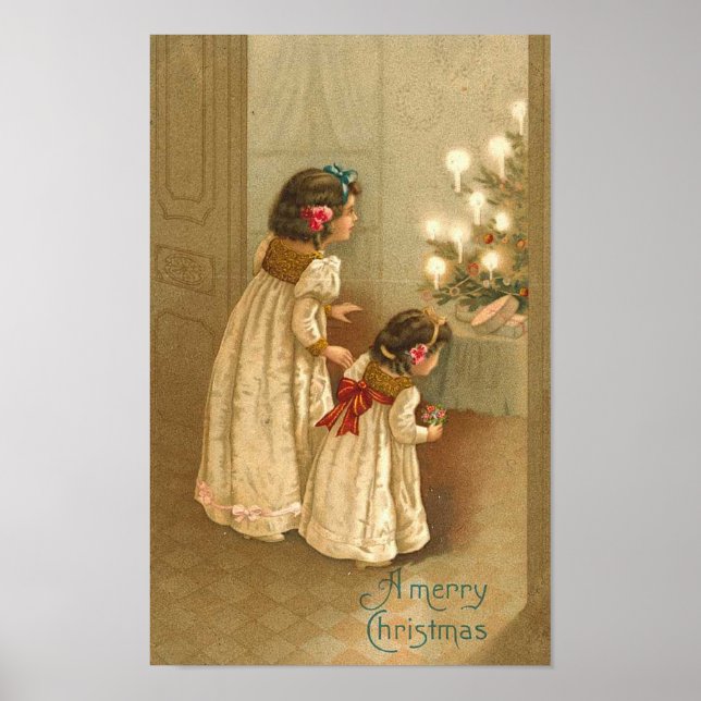 Póster Placa de Velas Brilhante (Frente)