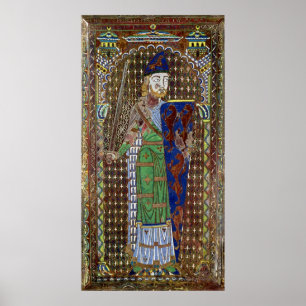 Póster Placa Tomb de Geoffrey Plantagenet