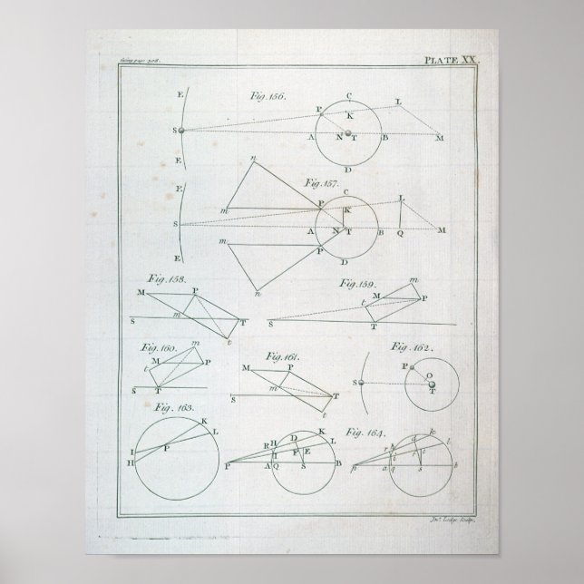 Póster Placa XX do volume I (Frente)