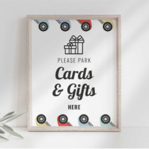 Poster Placas de Cartões de Aniversário e Presentes de Ca