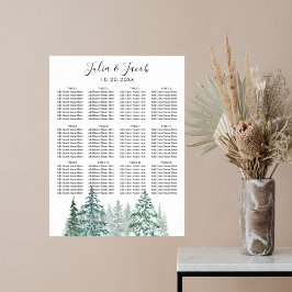 Poster Placas De Pinheiros Lanterna Botânica