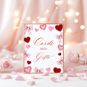 Poster Placas de Valentim Presentes e Cartões Pequeno Doc