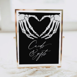 Poster Placas e presentes para Chás de fraldas de Hallowe