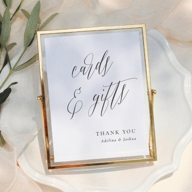 Poster Placas e presentes para mesa de casamento com rote (Criador carregado)