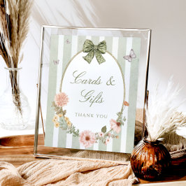 Poster Placas e presentes verdes para senadores de imagem