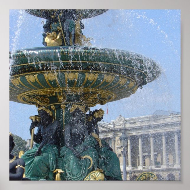 Póster Place de la Concorde (Frente)