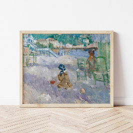 Poster Plage De Nice | Berthe Morisot
