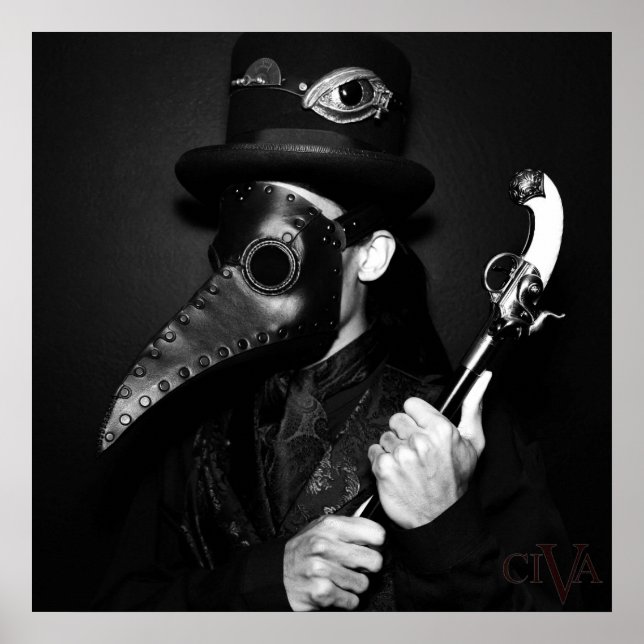 Póster Plague Doutor (Frente)