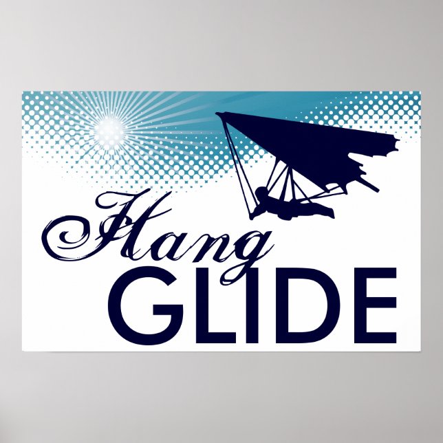 Poster planador alto do céu (Frente)