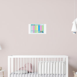 Poster Planejador Semanal da Família Fofo – Organização C
