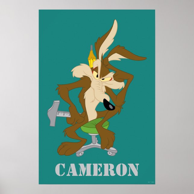 Poster Planejamento do WILE E. COYOTE™ (Frente)
