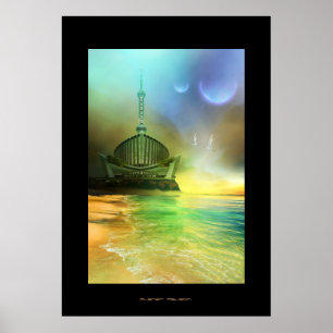 POSTER PLANET  PALADIN  PRINT