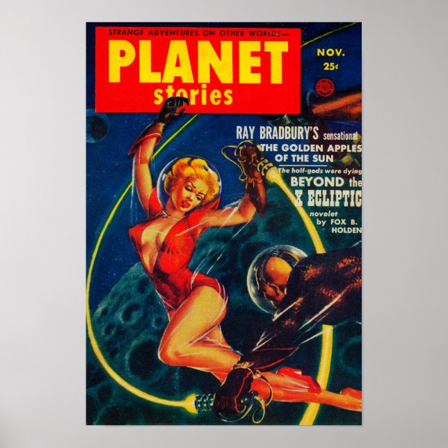 Poster Planet Stories Magazine Cobrir 2 (Frente)