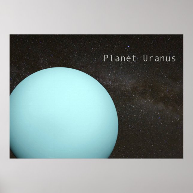 Poster Planet Uranus (Frente)