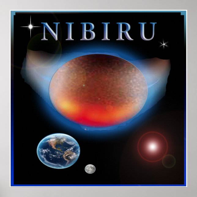 Póster Planet X Nibiru (Frente)