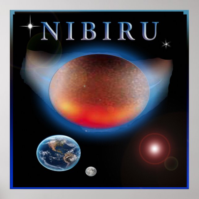Poster Planet X Nibiru (Frente)