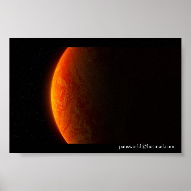 Poster Planeta - A Busca (Frente)