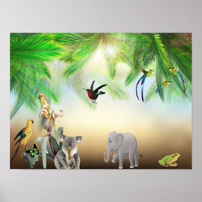 Poster Planeta Animal (Frente)