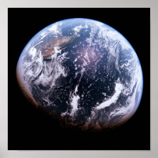 Poster planeta azul