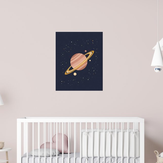 Poster Planeta Celestial de Enfermeiro Soft Saturn (Berçário 2)