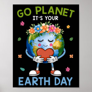 Poster Planeta De Cortes É O Seu Professor Do Dia Da Terr