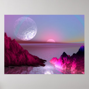 Póster Planeta de cristal