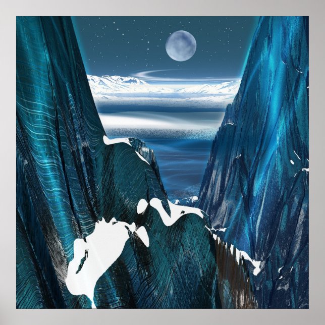 Poster Planeta distante (Frente)