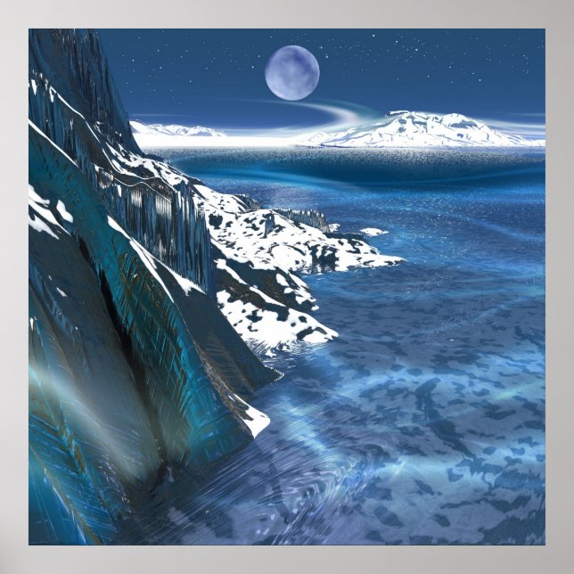 Póster Planeta distante (Frente)