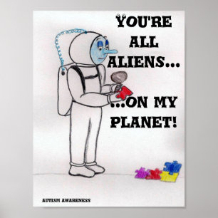 Póster Planeta estrangeiro
