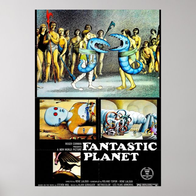 Poster Planeta Fantástico (Frente)