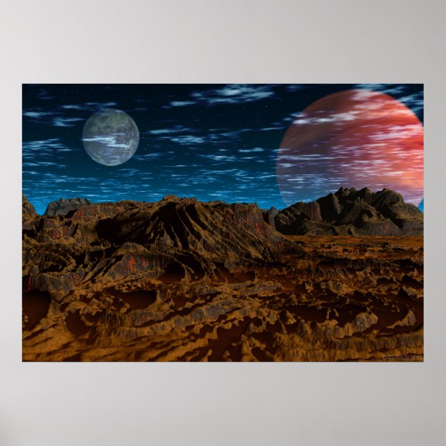 Póster Planeta Ferro (Frente)