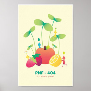 Poster Planeta Pikmin