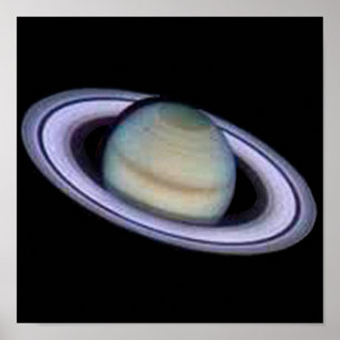 Póster Planeta Saturno