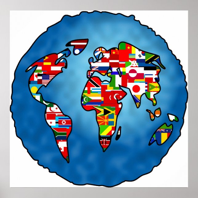 Poster Planeta Sinalizador (Frente)