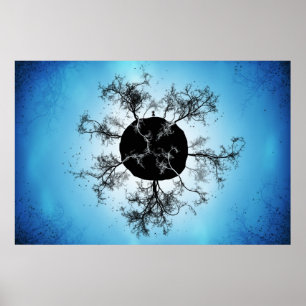 Póster Planeta solitário