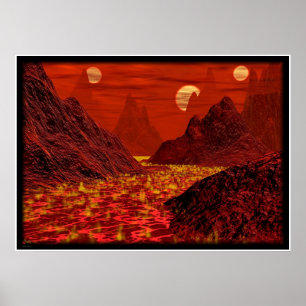 Póster Planeta Ta'Ralakk