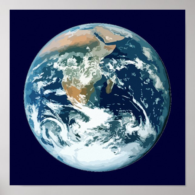Poster Planeta Terra (Frente)
