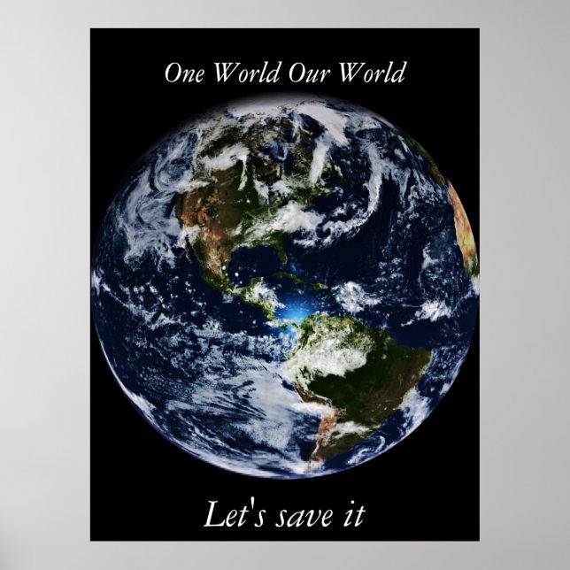 Poster Planeta Terra (Frente)