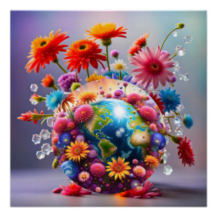 Póster Planeta Terra