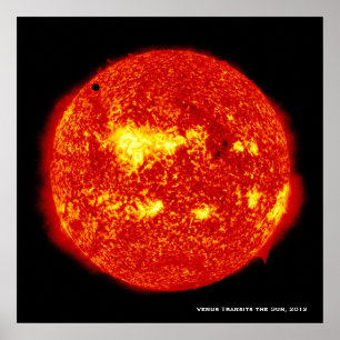 Poster Planeta Vênus Transita o Sol, Hi-Res